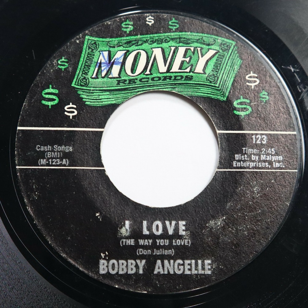 BOBBY ANGELLE - I LOVE / I'M BEGGING - SOUL 45